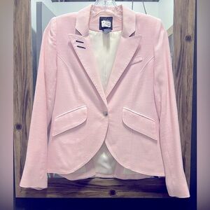 Smythe Pink Cutaway Blazer collab with TNT - jacket Size 6